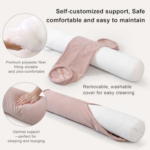 Cuddle Pillow – Corduroy Long Body Pillow - Image 3