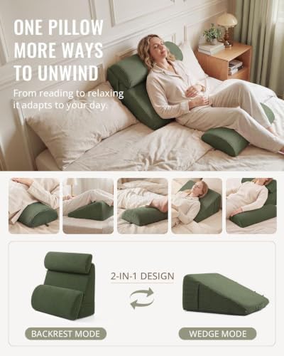 Blissful Diary Reading Pillow, Wide Backrest - Image 4