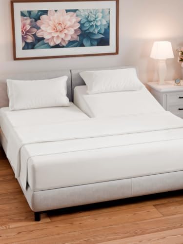 Flex Top Split Head King 4 Piece Sheet Set - Image 2