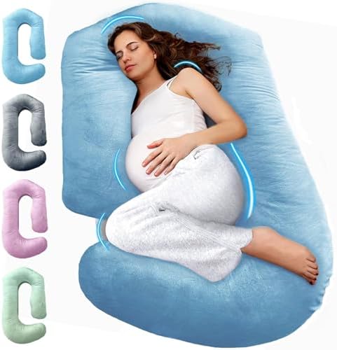 Pregnancy Pillows for Sleeping – 57-Inch Maternity Pillow for Pregnant Women by Pillani