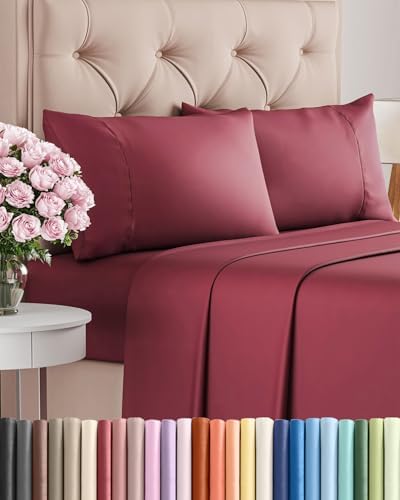 Twin 4 Piece Bed Sheet Set by CGKUnlimited