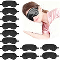 12PACK Silky Sleep Masks Satin Eye Mask Silk Eyes Cover by WJingYiJia