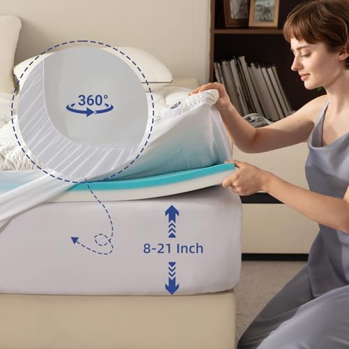PRIMESOFT Twin Size 4 Inch Mattress Topper - Image 5