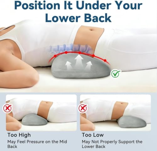 Adjustable Height Lumbar Support Pillow - Image 6