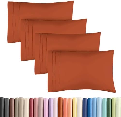 Standard Pillow Cases Set of 4 by CGKUnlimited