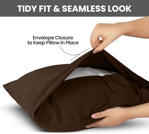 Pillow Cases Queen Size Set of 2, Ultra Soft Comfy Pillow Covers - Image 3