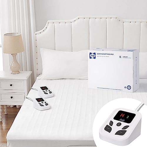 Sealy Heated Mattress Pad King Size by Sealy