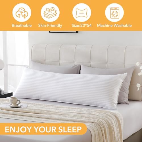 Oubonun Premium Striped Body Pillow - Image 6