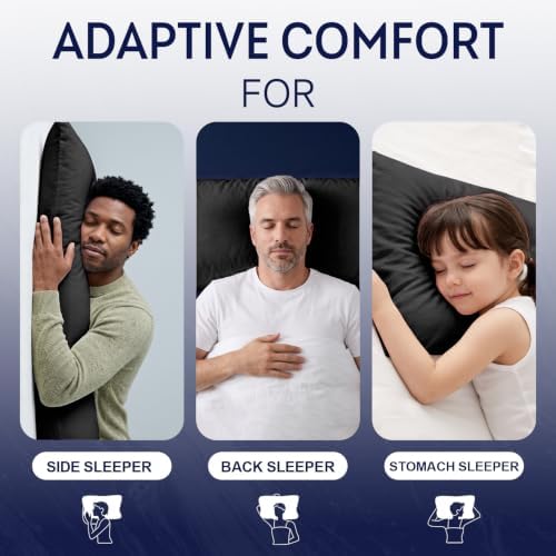 DOWNCOOL Large Body Pillow Insert- Breathable Full Body Pillow - Image 5