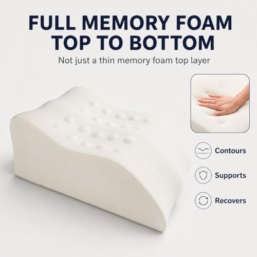 itcozy Leg Elevation Pillow for After Surgery, Memory Foam Leg Wedge Pillow - Image 3