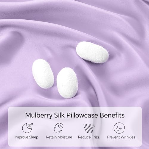 INFIIXSO Silk Pillow Cases King Size Set of 2, Hidden Zipper - Image 2