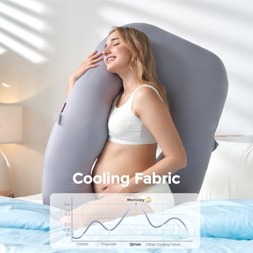 Momcozy Cooling Pregnancy Pillow - Image 2