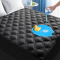 MEELUS Waterproof Queen Mattress Protector, Fitted Deep Pocket 8"-21" by MEELUS