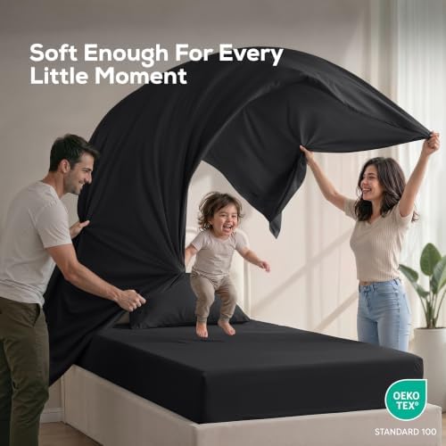 Twin Sheets Set, 3 Pieces 16" Deep Pocket Hotel Luxury Bed Sheets - Image 5