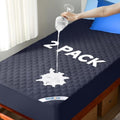 BEDLORE 2 Pack Waterproof Mattress Protector, Twin XL Size Mattress Pad by Bedlore