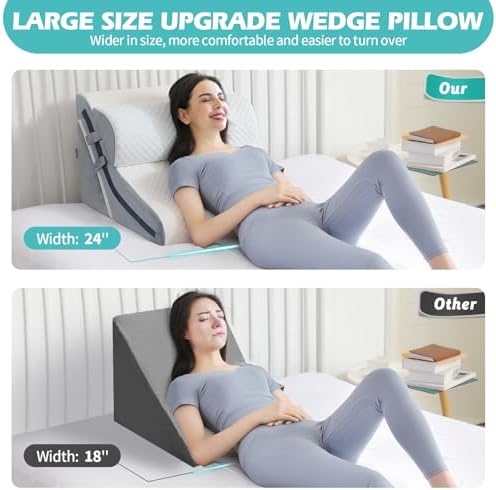 Simpledad Wedge Pillow for Sleeping - Image 2