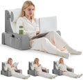 Reading Pillow for Bed, Back Pillow for Bed Sitting Up, Bed Pillows for Sitting by Paxato
