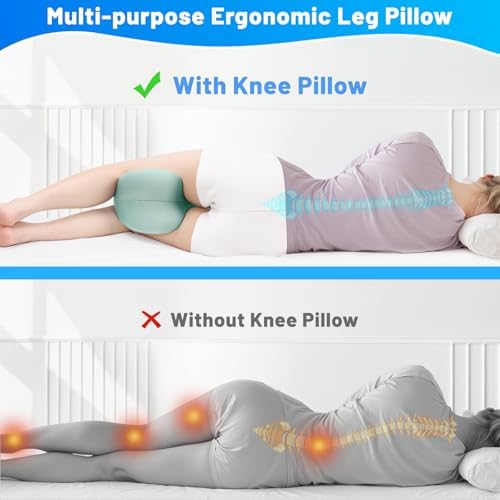 Knee Pillow for Side Sleepers, Leg Pillow - Image 5
