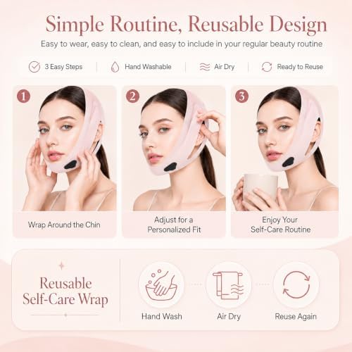 Chin Strap for Sleeping, Silicone Adjustable Chin Strap, Reusable Double Chin - Image 7
