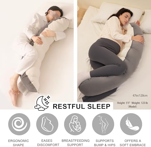 Peallow – Long Round Body Pillow - Image 4