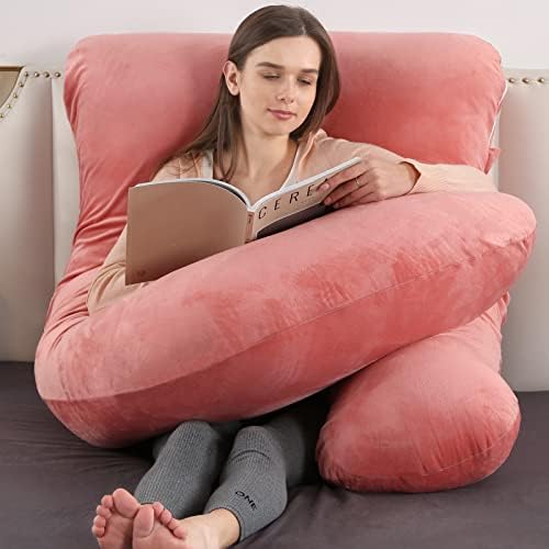 Elover U Shaped Pregnancy Pillow, Full Body Maternity Support - Image 5