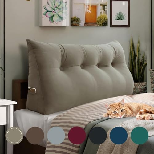 10 lbs Thickened Wedge Pillow Headboard Body Positioner Bed Wedge Pillow by Rucener