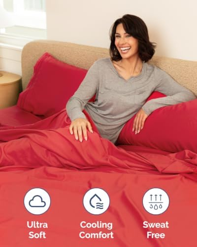 CGK Linens 2 Pack Extra Deep Full Fitted Sheets - Image 3