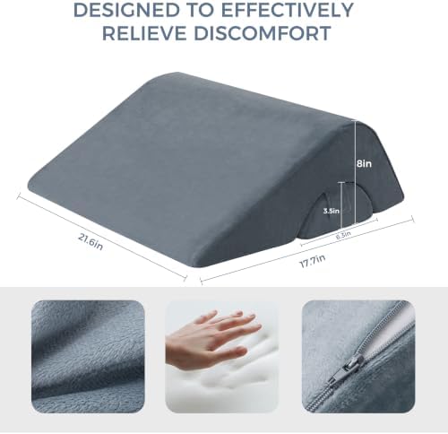 Ganondorf Knee Pillow for Back Sleeping, Premium Foam Wedge Pillow for Legs - Image 2
