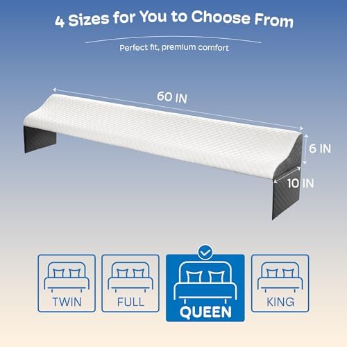 Simpledad Queen Size Bed Wedge Pillows Headboard - Image 5