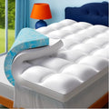 Queen Size Dual Layer 4 Inch Memory Foam Mattress Topper by Airtree