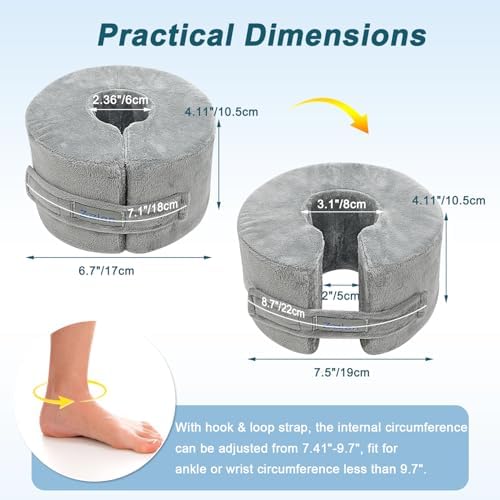 Foot Elevation Pillow Ankle Protector Support Elevated Foot Heel Pillow - Image 3