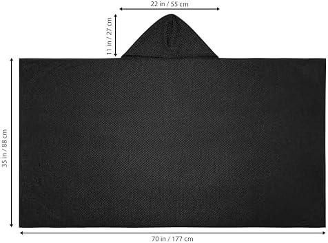 COTTON CRAFT Hooded Bath Towel for Adults – 2 Pack 100% Cotton Bath Sheet - Image 3