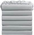FreshCulture Full Fitted Sheets, Bulk Pack of 6, Deep Pocket, Soft Microfiber by FreshCulture