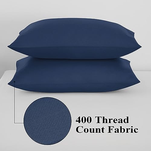 100% Egyptian Cotton King Size Pillow Protectors - Image 4