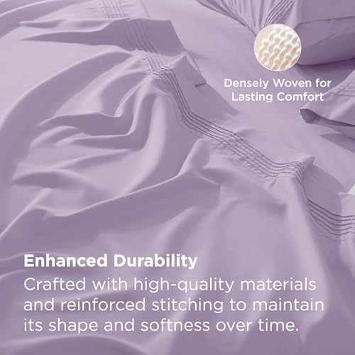 Bedsure Twin XL Sheets Dorm Bedding, GentleSoft Breathable Extra Long Twin - Image 6