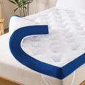 WhatsBedding 5 Inch Memory Foam Mattress Topper Queen by WhatsBedding