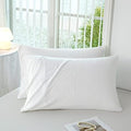 MILDLY King Pillowcases White by MILDLY