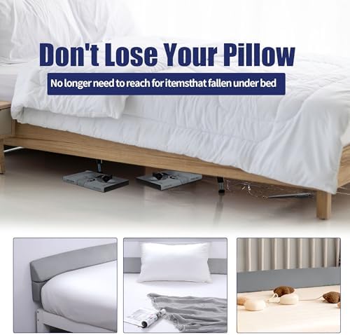 HOMBYS Wedge Pillow Headboard for Bed Gap, Foldable Wedge Gap Filler King Size - Image 5