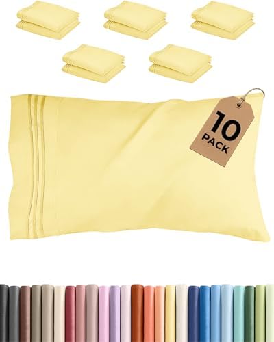 Queen Pillow Cases Set of 10 by CGKUnlimited