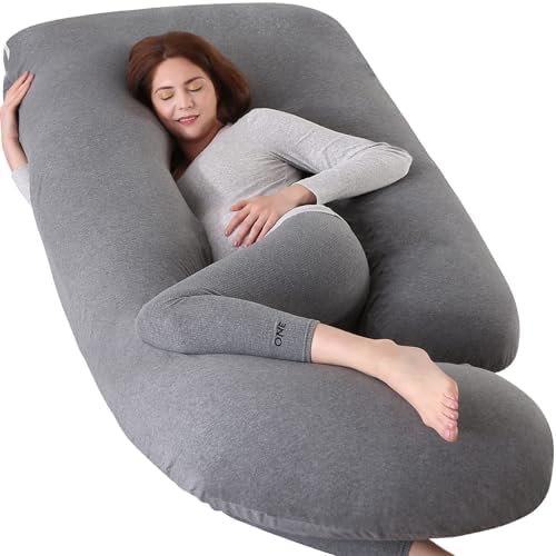 Elover U Shaped Pregnancy Pillow, Full Body Maternity Support - Image 4