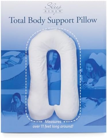 Total Body Support Pillow, U-Shaped Full Body Pillow - Image 3