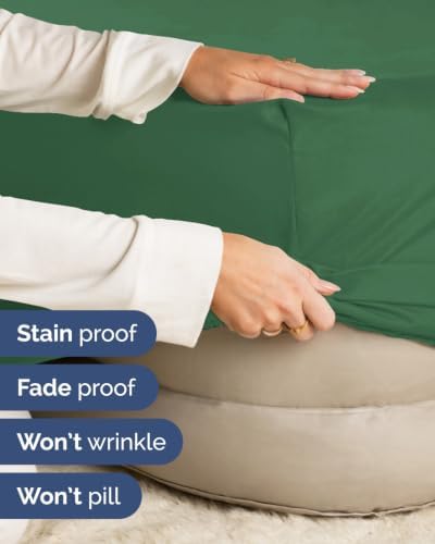 CGK Linens 2 Pack Extra Deep Cal King Fitted Sheets - Image 5
