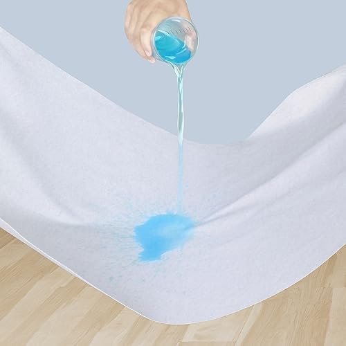 2 Pack Waterproof Crib Pad, Reusable Incontinence Flannel Crib Protector - Image 4