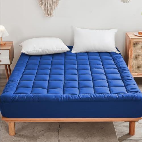 Mattress Pad - Soft and Breathable Mattress Protector Cover - Pillow Topper - Image 2
