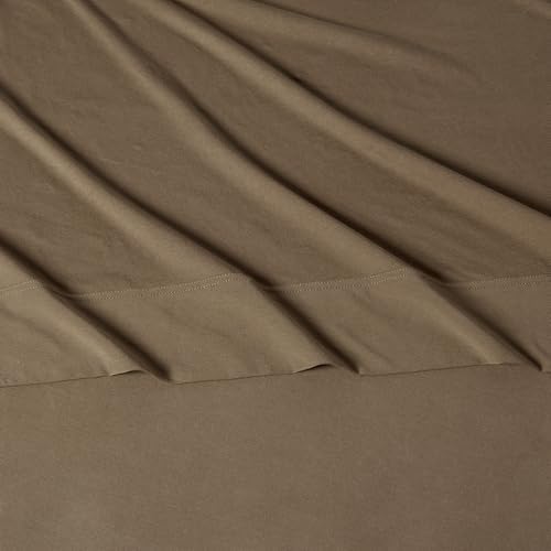 Amazon Basics 100% Cotton Jersey Bed Sheet Set, Breathable Material, Machine - Image 5