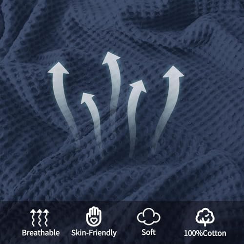 100% Cotton Waffle Weave Body Pillowcase 1 Pack - Image 4