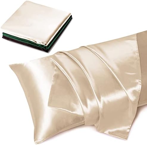 TREELY 1 Pack Satin Pillow Covers 20x48 Inches by treely