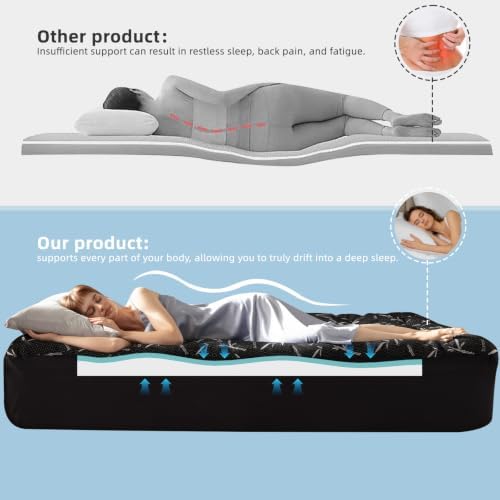 PRIMESOFT King Size 4 Inch Mattress Topper - Image 3