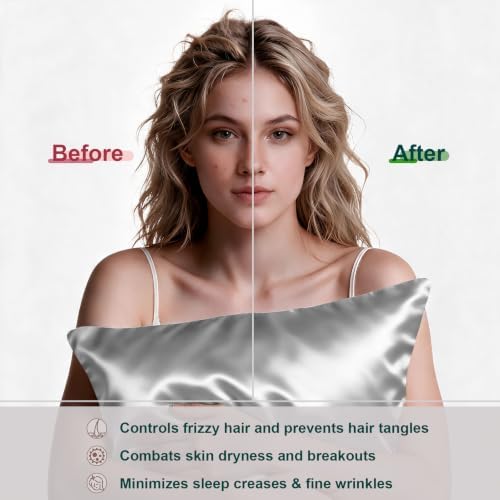 LYSHIN Silk Pillow Cases King Size - Image 4