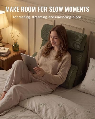 Blissful Diary Reading Pillow, Wide Backrest - Image 6